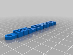 206 forever organization customized 3d print model - Mito3D