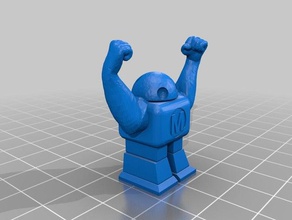 beefy make robot 3d printing beefyarms 3d print model - Mito3D