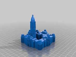 philadelphia city hall Feste stl Gebäude Strukturen philly 3d print model - Mito3D