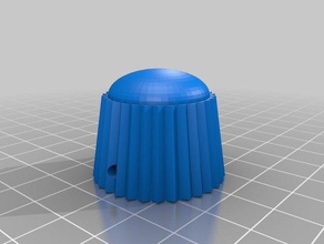 grande potenciômetro de botão peças substituição personalizado 3d print model - Mito3D
