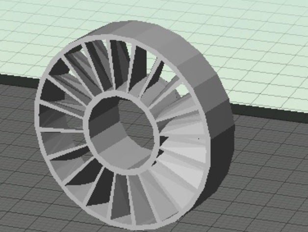 el ventilador partes 3D print model - Mito3D