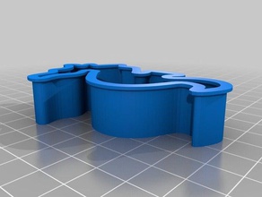 See-Pferd - Ausstecher Küche und Esszimmer 3d print model - Mito3D