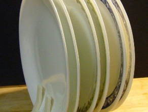 plato de soporte remix los hogares el secadora platos pie 3d print model - Mito3D