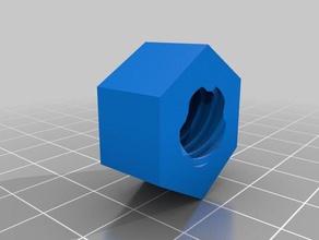 acme 1 2-10 5 inicio de rosca la tuerca manga robótica varilla 3d print model - Mito3D