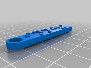 inn&atilde&tildeva llavero braille organización personalizado 3d print model - Mito3D
