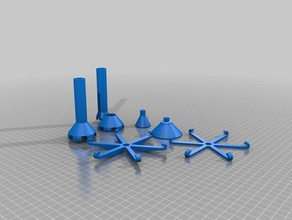 acople para bobinas robox 3d Drucker Zubehör bobina filamento filament 3d print model - Mito3D