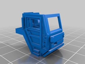 semestre 1 87 cabina del camion i veicoli designspark mechanical test 3d print model - Mito3D