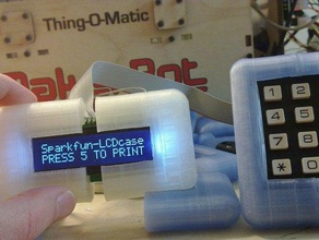thing-o-matic panneau de contrôle d'autres 3d print model - Mito3D