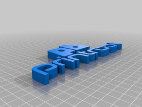 printrbot logotipo conectado La impresión en 3d 3d print model - Mito3D