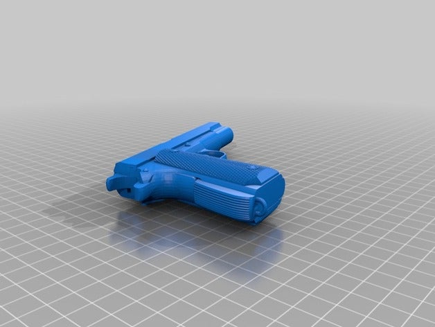 colt 1911-a1 3d-drucken 3D print model - Mito3D