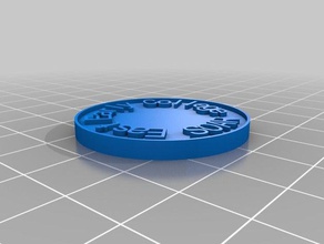 noche ciencias coins & badges customized 3d print model - Mito3D