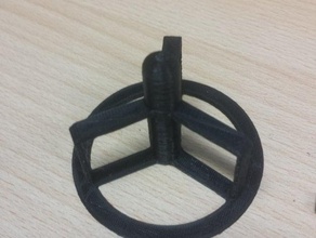 support bobine - spool holder 60 3d printer accessories 60mm filament 3d print model - Mito3D