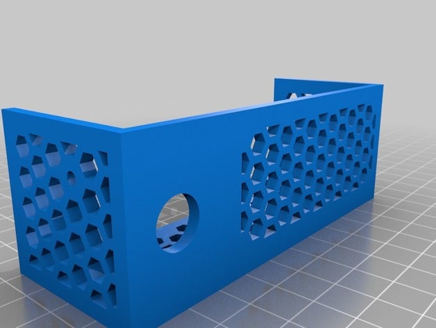 tapa de la fuente alimentaci n cubierta suministro energía Impresora 3d accesorios alimentacion alimentación prusa i3 steel 3D print model - Mito3D