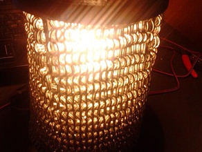 chainmail lamp office 3d print model - Mito3D
