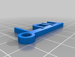 louis2 Schlüsselanhänger kundengebundene 3d print model - Mito3D