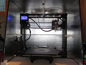 taz4 recinto Las impresoras 3d alojamiento con calefacción lulzbot taz 3d print model - Mito3D