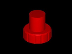tresorknauf knob 3d print model - Mito3D