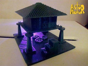 horreo astur Asturien Gebäude & Strukturen 3d print model - Mito3D