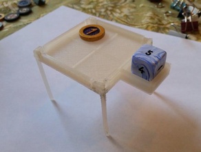 voo de plataforma brinquedo & acessórios para jogos masmorras e dragões miniaturas pathfinder a rpg tampo mesa 3d print model - Mito3D