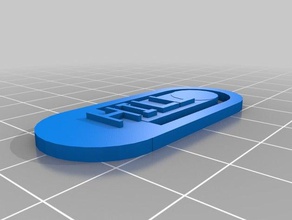 meu personalizados clipe hill organização personalizado 3d print model - Mito3D