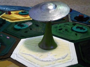 ufo soyguncu yerleşimciler catan oyuncak & oyun aksesuarları 3d parçaları ayr settlersofcatan settlrt 3d print model - Mito3D