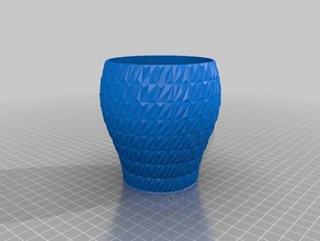 decorativos litte vaso decoração metamorfo shapeshifterio slic3r 3d print model - Mito3D