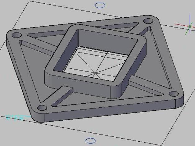 wimuv3 gyroscope calibration fixture other 3D print model - Mito3D