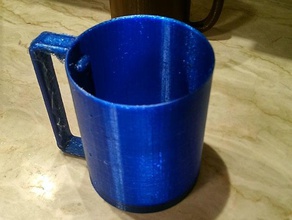 pythagoras mug v2 engineering cup education educational fluid household physics science siphon 3d print model - Mito3D
