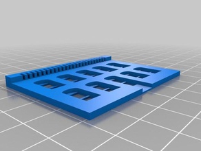 die Vorderseite Gebäude & Strukturen kundengebundene 3d print model - Mito3D