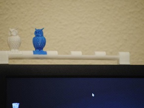 baykuş dur oyuncak & oyun aksesuarları baykuşlar pc tv 3d print model - Mito3D
