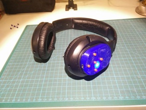 sennheiser hd 201 auricular bluetooth el audio los auriculares 3d print model - Mito3D