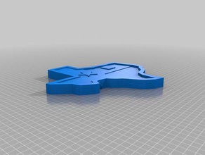 texas cross hairs over dfw 3d print model - Mito3D