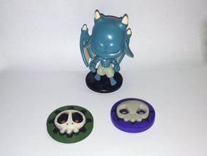 krosmaster trap toy & game accessories gein lonyon plata trampa solapada tricky 3d print model - Mito3D