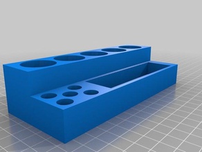 accessory stand organization atomizer drip tip vape station 3d print model - Mito3D