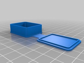 meine individuelle Fall rechteckig Container kundengebundene 3d print model - Mito3D