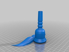 my customized mouthstachepiece music 3d print model - Mito3D