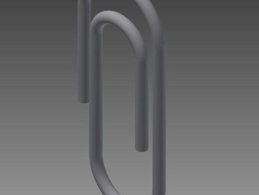 paper clip parts normal 3d print model - Mito3D