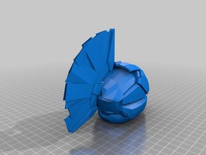 el destino timón santo 3d print model - Mito3D