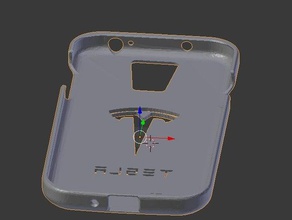 galaxy s4 tesla case mobile phone nerds samsung 3d print model - Mito3D