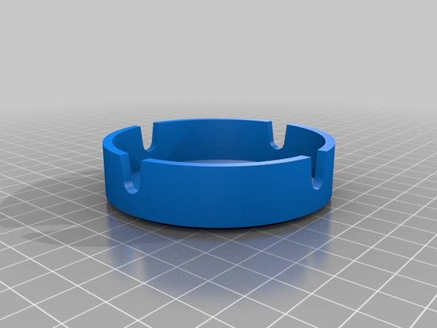 meine angepasste Aschenbecher Container kundengebundene 3D print model - Mito3D