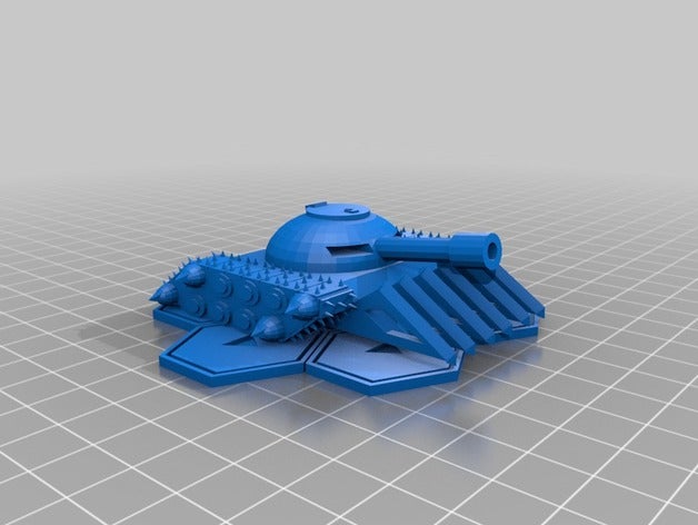 dwarven tank toys & games 3D print model - Mito3D
