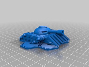 dwarven tank toys & games 3d print model - Mito3D
