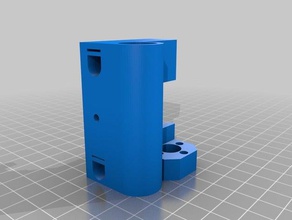 un autre prusa i3 x axe de tendeur courroie L'imprimante 3d pièces pignon montage 3d print model - Mito3D