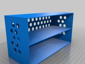 uzun boylu geniş çekmece kutusu kaplar özelleştirilmiş 3d print model - Mito3D