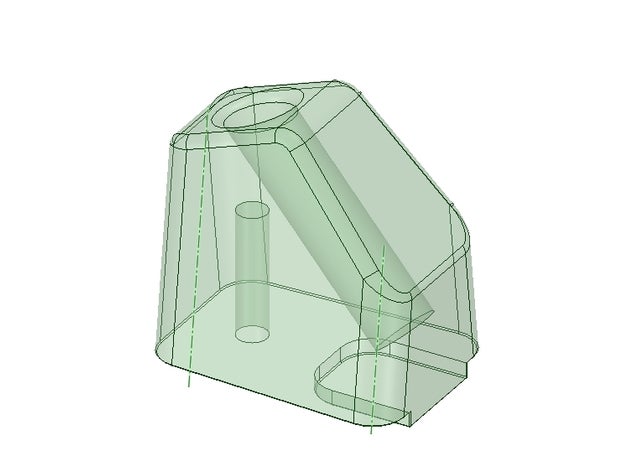 l'atterrissage jambes du support qr400 L'impression 3d copter fpv quadrocopter racequad 3D print model - Mito3D