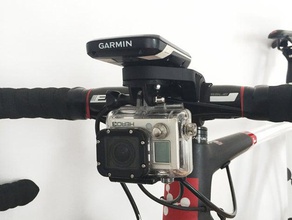 garmin gopro mount sport & im freien Fahrrad edge Halterung hero 3 3d print model - Mito3D
