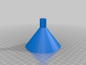 my customized day 9 funnel parametric 3d print model - Mito3D