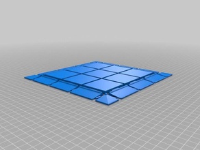 3x3 tabellone di gioco giochi su misura 3d print model - Mito3D