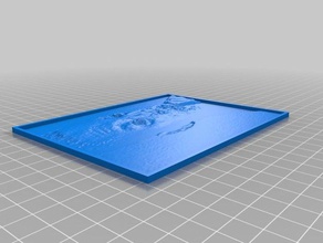smith 2d art personnalisé 3d print model - Mito3D