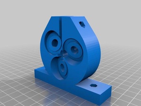 meine angepasste threadless Kugelumlaufspindel 8mm Stab 4mm Schrauben 608zz Werkzeugmaschinen kundengebundene 3d print model - Mito3D